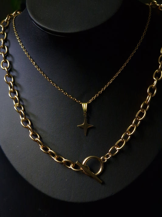 Layering Kette 'Mimi' gold